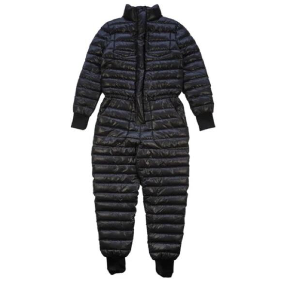 LUXTON Women’s Down snowsuit NWOT black medium - Picture 1 of 10